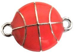 Undee Bandz Rubbzy Enamel Rubber Band Bracelet Charm Basketball