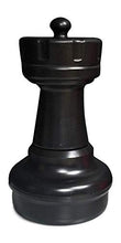 Load image into Gallery viewer, MegaChess Individual Chess Piece - Rook - 16.5 Inches Tall - Black
