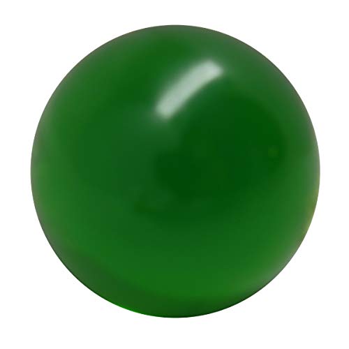 68mm Forest Green Acrylic Juggling Ball for Contact Juggling | Great for Beginners and Professionals by Rock Ridge Magic