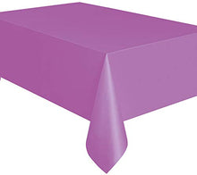 Load image into Gallery viewer, Purple Plastic Tablecloth, 108&quot; x 54&quot;
