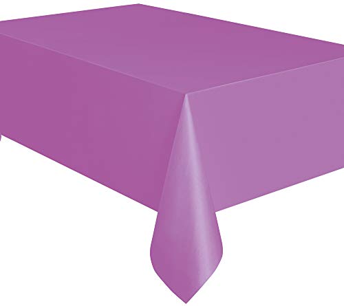 Purple Plastic Tablecloth, 108