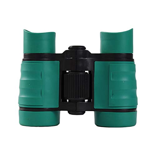 BARMI Portable Kids Children Binoculars Outdoor Observing High Clear Nonslip Telescope,Perfect Child Intellectual Toy Gift Set Green