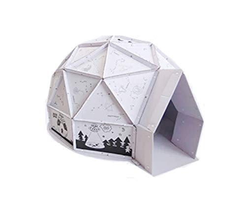 ANBOX Kids Space Coloring Paper House, Paper Igloo,, Children's Day Gift, Birthday Gift ANP_H05 / Made in Korea / 55.7