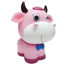 Load image into Gallery viewer, SOIMISS Chinese Zodiac Cow Coin Bank Coin Container Piggy Bank Spare Money Box Toy Decorative Desktop Ornament Chinese New Year Gift for Kid ( Pink )
