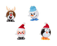 Toyland 7cm Wind Up Christmas Character Novelty Toy - 4 Assorted Designs
