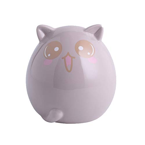 ZANZAN Money Banks Cheap Ceramic Piggy Bank Cute Money Jar Coin Bank The Most Suitable Gift for Children Home Decoration (only in But Not Out) Piggy Bank Safe (Color : Purple B)