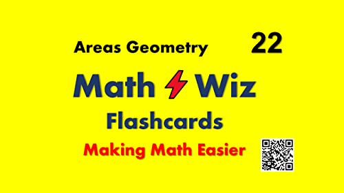 Math Wiz Flashcards Deck 22 Areas Geometry