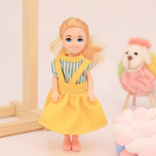 Load image into Gallery viewer, Lembani 10 Set 6 inch Chelsea Girl Doll Clothes Mini Petite Princess Doll Dresses for Kids Birthday Gifts
