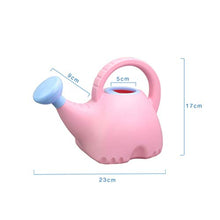 Load image into Gallery viewer, NUOBESTY Elephant Watering Can Kids Toy Watering Can Plastic Watering Can for Indoor Outdoor Garden Plants ( Pink )
