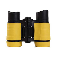 BARMI Portable Kids Children Binoculars Outdoor Observing High Clear Nonslip Telescope,Perfect Child Intellectual Toy Gift Set Yellow