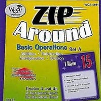WIEBE CARLSON ASSOCIATES Zip Around Basic Operations Set A WCA 4491