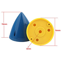 Load image into Gallery viewer, RC Spinner 3inch Nylon Spinner 2 Blade for Electic RC Plane(75mm)

