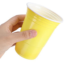 Load image into Gallery viewer, A sixx 50Pcs Cups, Convenient PP Material Party Cup, Travel for BBQ(yellow)

