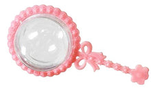 Load image into Gallery viewer, 48 Pink Fillable Plastic Baby Rattles Shower Favor

