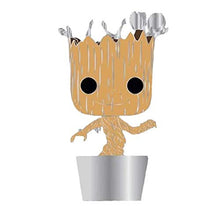 Load image into Gallery viewer, Funko Pop! Collectible Pins Groot Silver Chase Version
