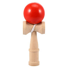 Load image into Gallery viewer, BESPORTBLE Kendama Skill Toy Traditional Japanese Toss and Catch Skill Game with Rubberized Paint for Easier Skill Building Play Improved Balance Reflexes Creativity Red
