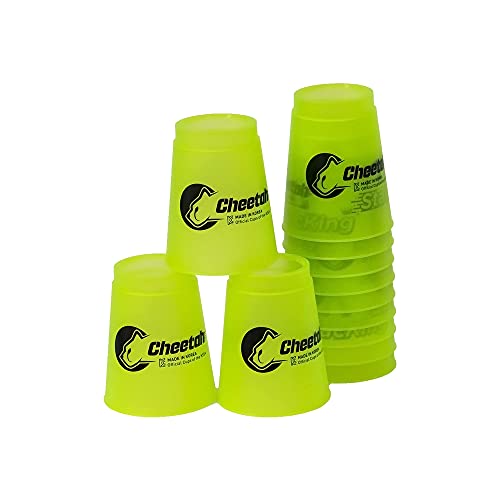 Stacking Korea Cheetah Stacking Cup Aura 12 cups, Can use all of ages, Cup selected by Australian national team