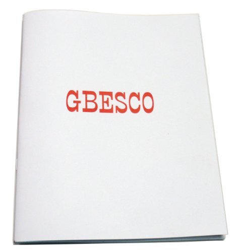 GBESCO Student Hand Writing Penmanship Notebooks 10