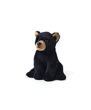 Load image into Gallery viewer, DEMDACO P00137 Children&#39;s Plush Beanbag Stuffed Animal Toy, 5.5&quot;, Black Bear Cub

