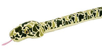 Wild Republic Stuffed Animal Snake Green Camouflage 54