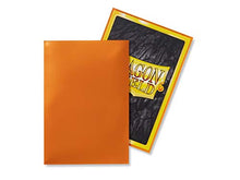 Load image into Gallery viewer, Dragon Shield Classic Mini Japanese Orange 60 ct Card Sleeves Individual Pack
