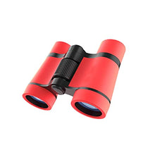 Load image into Gallery viewer, Teerwere Children&#39;s Colorful Binoculars Toy Binoculars Student Portable High-Definition Binoculars to Play and Watch Outdoors Binoculars for Kids Toys (Color : Red, Size : 11x8.5cm)
