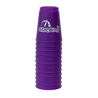 Stacking Korea Flash Stacking Cup Purple 12 cups, Can use all of ages, Cup selected by Australian national team