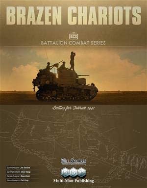 MMP: Brazen Chariots, Battles for Tobruk 1941, Boardgame