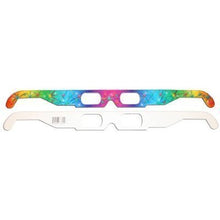 Load image into Gallery viewer, 3D July 4th Fireworks Glasses w/Rainbow Frames -Pattern Diffraction Lenses-Pack of 25
