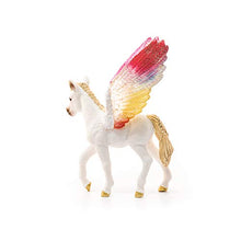 Load image into Gallery viewer, Schleich bayala, Unicorn Toys, Unicorn Gifts for Girls and Boys 5-12 Years Old, Winged Rainbow Unicorn Foal Multicolor, Large
