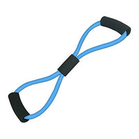 Mallyu 8-Shaped Resistance Band Chest Fitness Yoga Pull Rope Tube Rubber Muscle Training Stretching Exercise