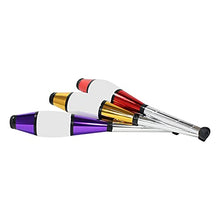 Load image into Gallery viewer, Zeekio Pegasus Juggling Clubs - [Set of 3], Beginner to Pro, Premium Quality, Purple/Gold/Red
