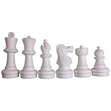 Load image into Gallery viewer, MegaChess 25 Inch Giant Plastic Chess Set - Accessories Available! (w/ Nylon Mat and Checkers)
