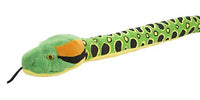 Wild Republic Anaconda Snake Stuffed Animal, Plush Toy, Reptile, 54