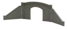 Load image into Gallery viewer, Peco N Single Bridge Side w/Wing Walls, Stone (2)
