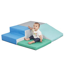 Load image into Gallery viewer, ECR4Kids SoftZone Little Me Corner Climber, Foam Structure for Indoor Active Play, Soft Playset for Toddlers and Kids, Gross Motor Beginner Climber - Contemporary
