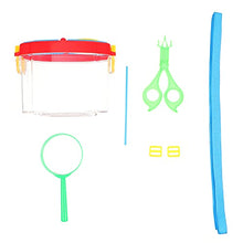 Load image into Gallery viewer, NUOBESTY 3pcs Kids Bug Catcher Kit Explorer Bug Collection Box Magnifying Glass Tweezer for Boys and Girls Toddlers Science Educational Playset

