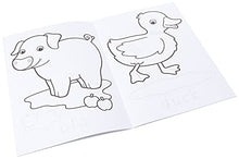 Load image into Gallery viewer, Orchard Toys Farmyard Sticker Colouring Book, Educational Colouring Book, Includes Stickers, Colour and Write Farmyard Animals, Age 3 Years +
