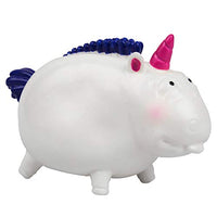 Hog Wild Sticky Unicorn - Squishy Toy Splats and Sticks to Flat Surfaces - Fidget Stress Ball - Age 4+