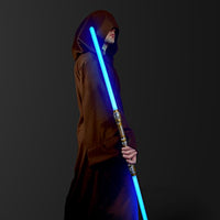 Flashing Blinky Lights Double Sided Led Light Up Sword Saber With Blue Led & Sound Effectsâ?¦
