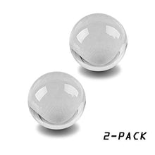 Load image into Gallery viewer, DSJUGGLING Super Mini Sized Clear Acrylic Contact Juggling Ball Set for Small Hands to Manage Triangle of 3 or Pyramid of 4 Multiple Balls Contact Juggling Practice Juggling Ball Kits (2 x 32mm)
