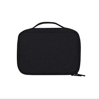 GUAngqi Electronic Accessories Bag,Accessories Storage Carrying Bag Pouch Travel Storage Bag,Black