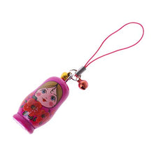Load image into Gallery viewer, WANGYUMI New Cute Russian Nesting Dolls Matryoshka Doll Keychain Phone Hanger Bag Gifts
