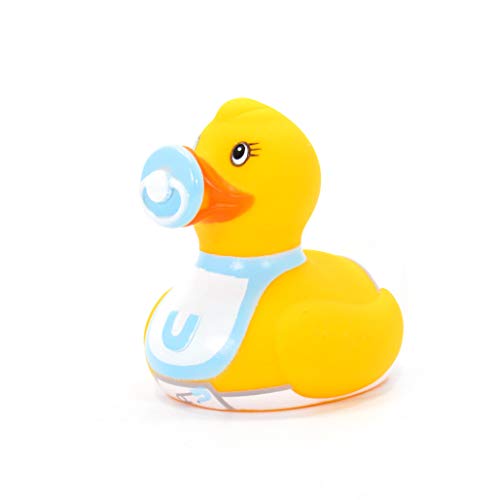 It's A Boy (Mini) Rubber Duck Bath Toy by Bud Duck | Elegant Packaging | Collectable | Welcome to Our World!