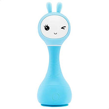 Load image into Gallery viewer, Alilo Bunny Russian Language Baby Rattle Toys Infant Musical Toy Early Educational Toddler Learning Teether Newborn Baby Gifts for 0, 3, 6, 9, 12 Months Boy Girl Noise Maker Sleep Sound Machine (Blue)
