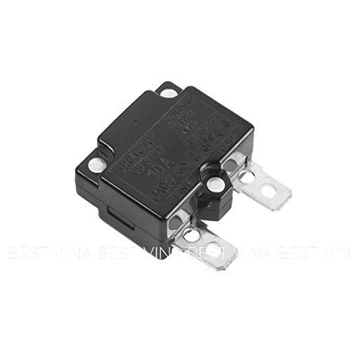 WELLYE 10A Circuit Breaker Auto Reset Overload Protector Fuse for Children Ride On Car Accessories