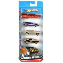 Load image into Gallery viewer, Hot Wheels 5 Car Gift Pack - GM General Motors Cars
