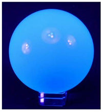 Load image into Gallery viewer, Rock Ridge Magic 76mm Aqua UV Acrylic Contact Juggling Ball (2.95 inches)
