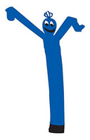 Blue Solid Advertising 18 Foot Tall Inflatable blow up Tube Man Guy Replacement Body ONLY Promotion Flailing Air Powered Waving Puppet