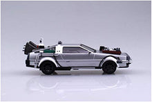 Load image into Gallery viewer, Aoshima Movie Mecha Series No.13 Back to the Future Pullback DeLorean Part.3 1/43 Scale Plastic Model kit
